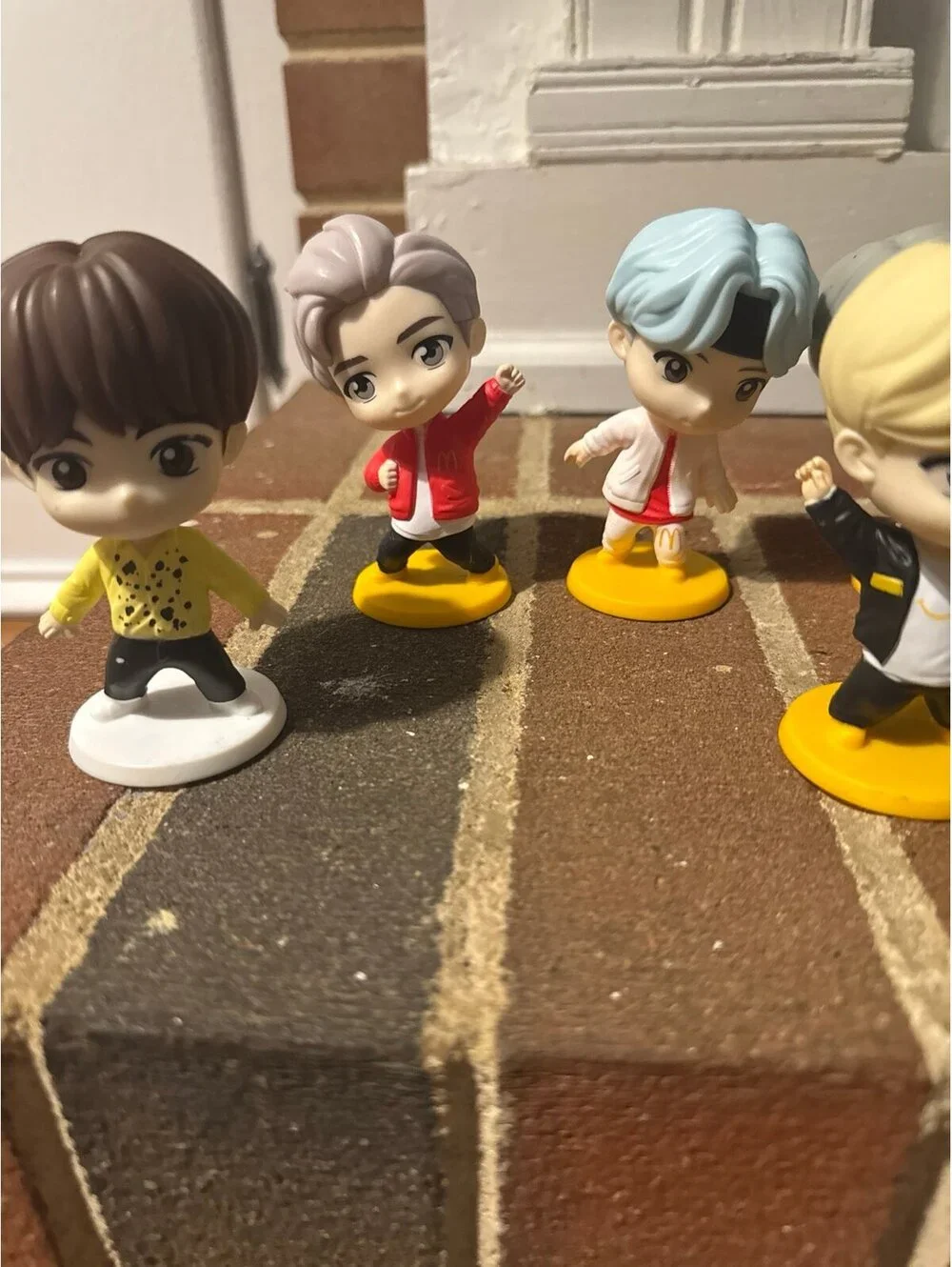 McDonald's Tinytan x BTS 2025 Happy Meal Toys Set Of 8 Figures  3.5” Height